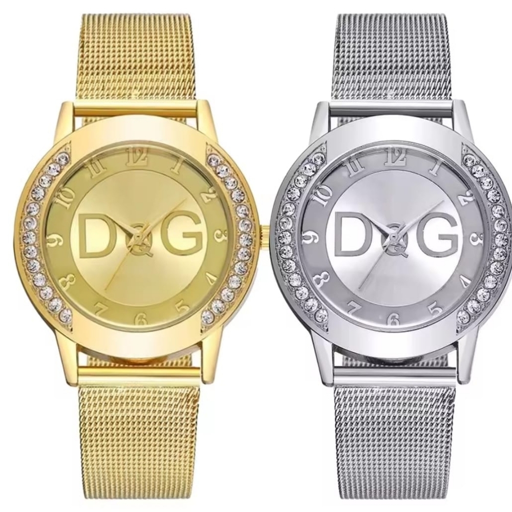 luxury watches for Women  Women Crystal Silver stainless steel gifts no box incl